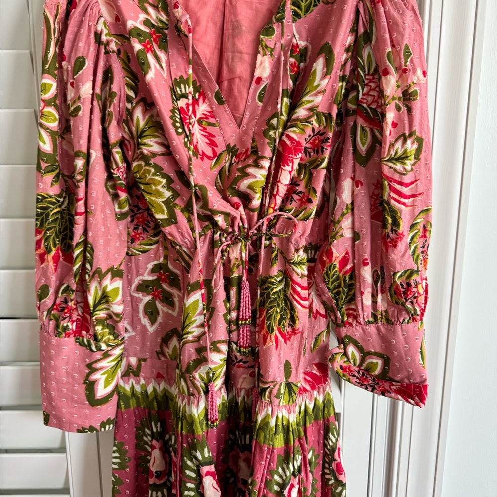 FARM Rio Pink Floral Mini Dress